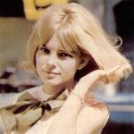Portretfoto van France Gall, eind jaren zestig