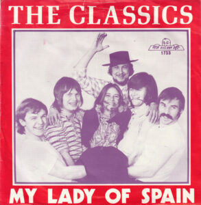 Platenhoes van de single My Lady of Spain van The Classics uit 1972
