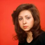 Portretfoto van Vicky Leandros, begin jaren zeventig